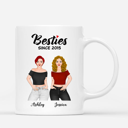 0370M267FUK1 Customised Mug presents woman Besties