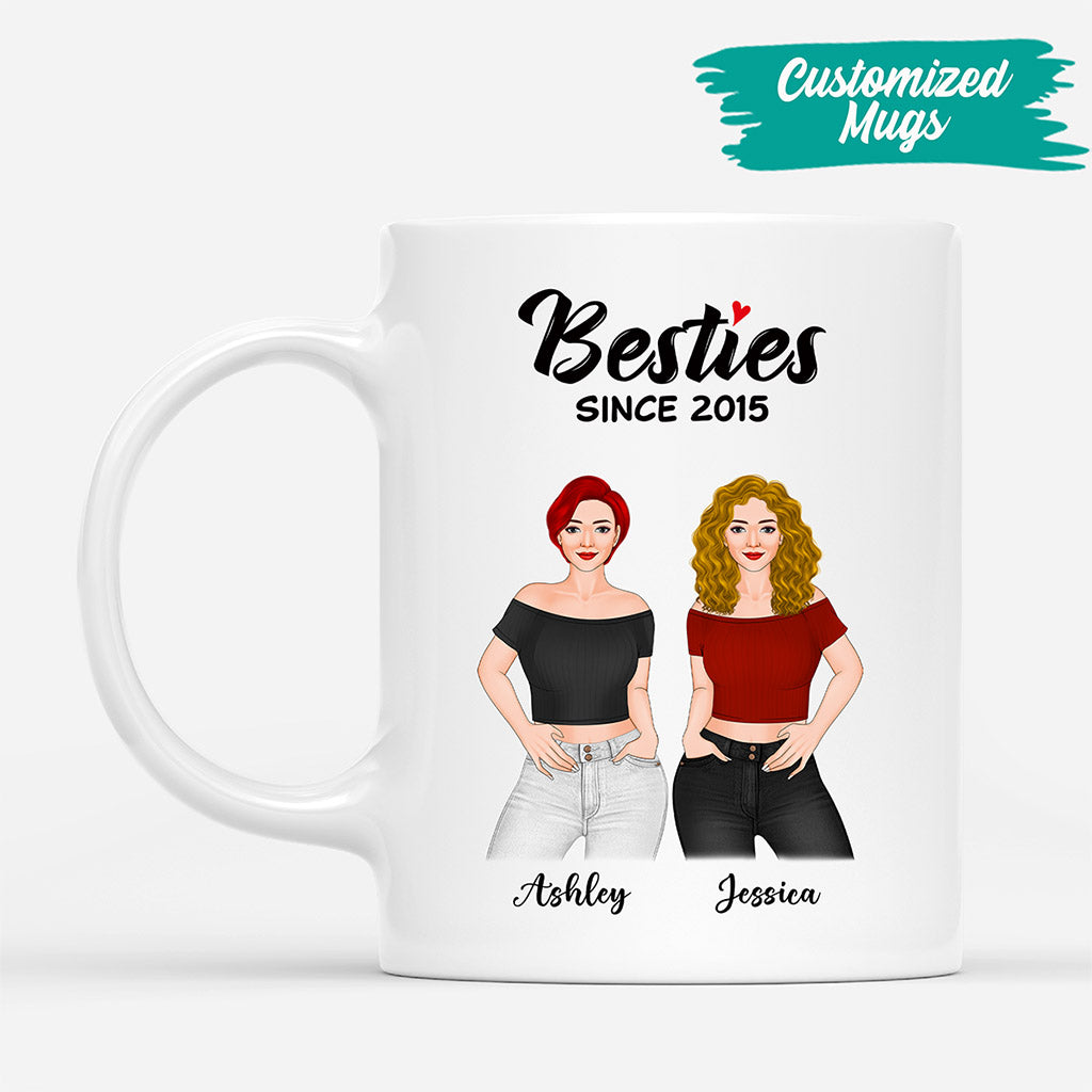 Besties Since - Personalised Gifts | Mug for Besties/Best Friends