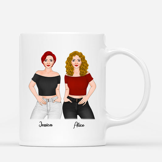 0382M207EUK2 Customised Mug gifts Besties