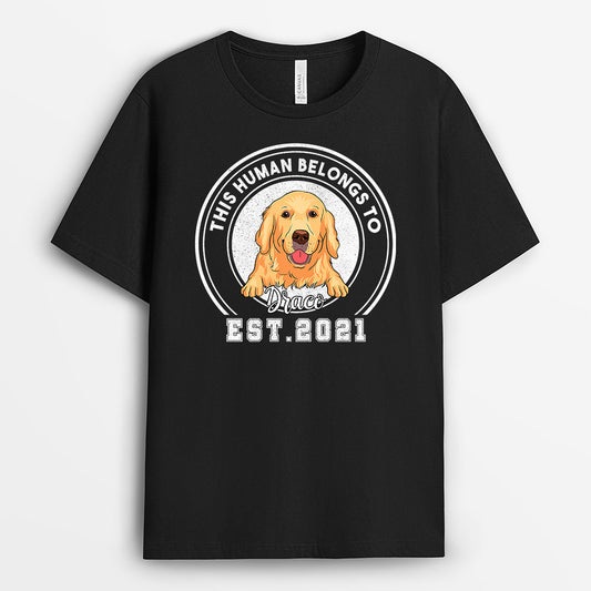 0397A160CUK2 Customised T shirts gifts Dog Lovers