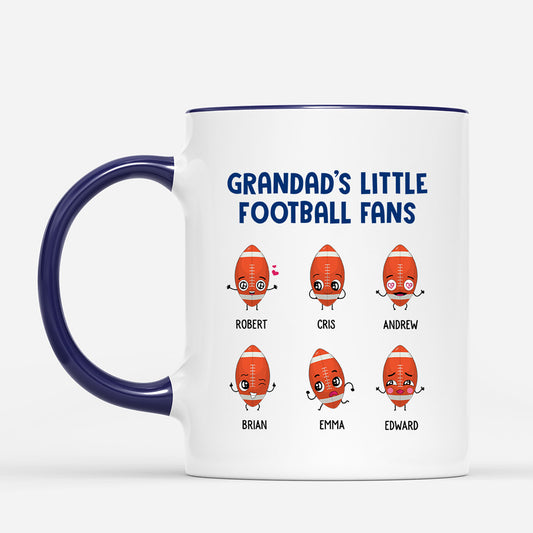 0402MUK2 Personalised Mugs Gifts Ball Mum Dad