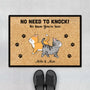 0409D268DUK1 Customised Doormats presents Cat Lovers