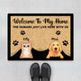 0419D508DUK1 Personalised Doormats Gifts Dog Papa Grandpa