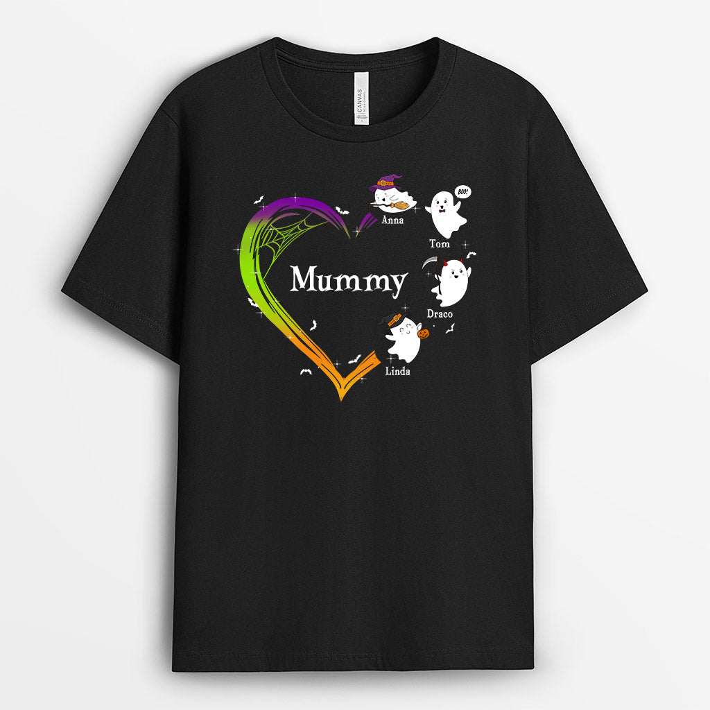 0424A168AUK1 Customised T shirts gifts Ghost Grandma Halloween