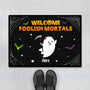 0425D508AUK1 Personalised Doormats Presents Ghost Halloween