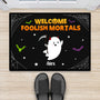 0425D508AUK2 Personalised Doormats Presents Ghost Halloween