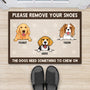 0429DUK2 Personalised Door Mats Gifts Pets Cat Lovers Dog Lovers