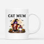 0436M280DUK1 Personalised Mug Presents Cat Mom Halloween