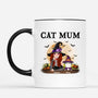 0436M280DUK2 Customised Mug Gifts Cat Mom Halloween