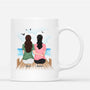 0442M295FUK2 Customised Mug Presents Gifts Besties BestFriends