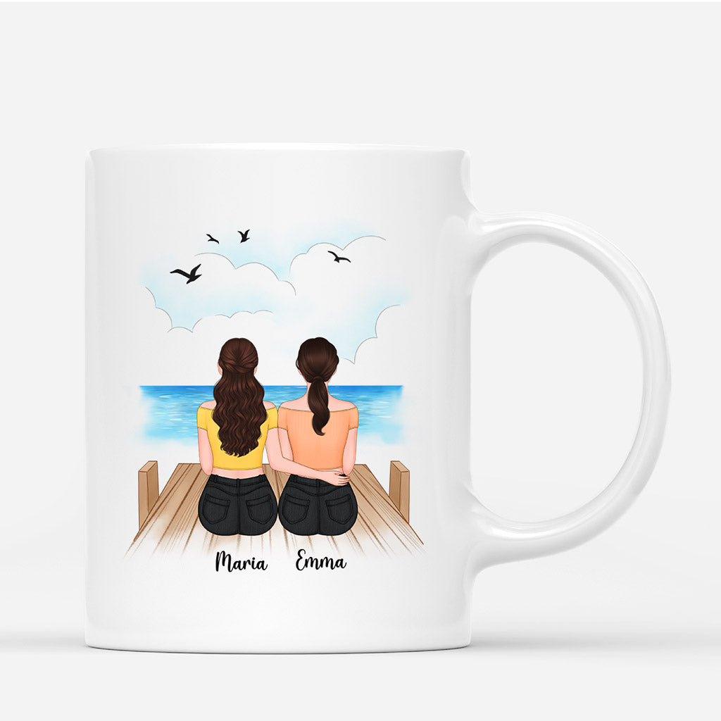 0446M568FUK2 Personalised Mug Gifts Best Friends