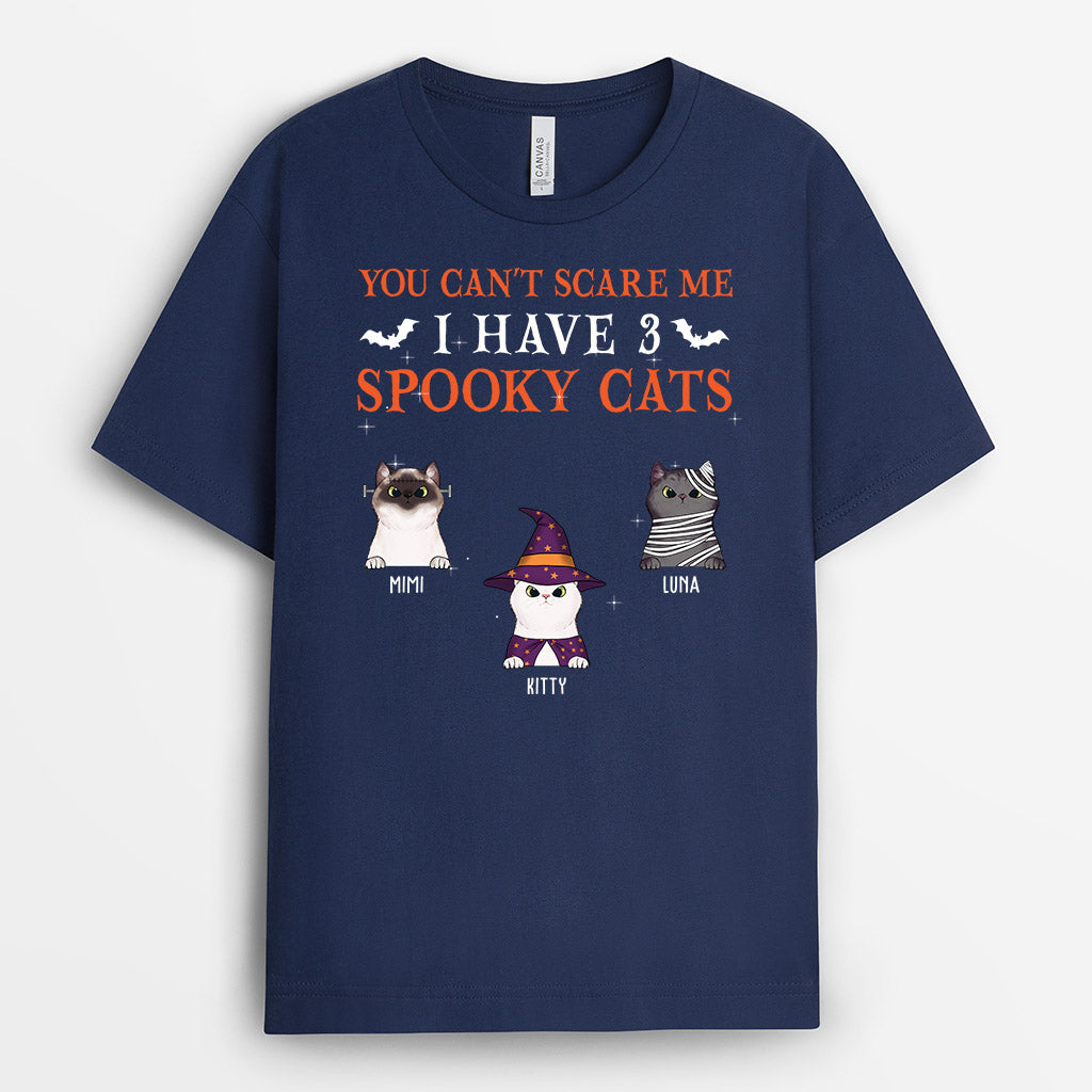 You Can‘t Scare Me - Personalised Gifts | T-shirts for Halloween - 0450A108D