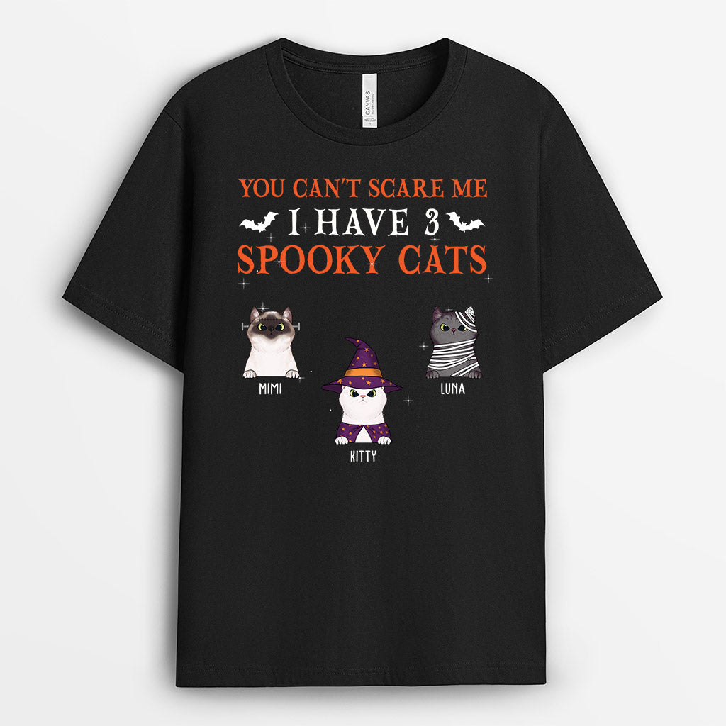 You Can‘t Scare Me - Personalised Gifts | T-shirts for Halloween - 0450A108D