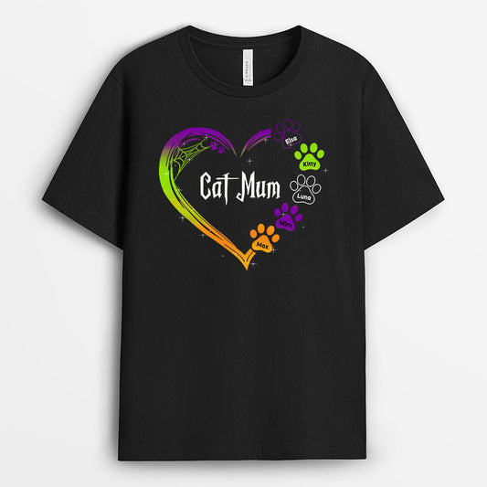 0456A160AUK2 Customised T Shirts Presents Pawprints Pet Lovers Halloween_3d92a54c 3277 4f87 920c a8c0a9c2c4ee