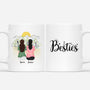 0460MUK1 Personalised Mug Gifts Woman BestFriends