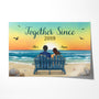 0489S595GUK1 Customised Posters Presents People Couples Beach