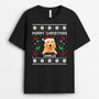 0506AUK1 Personalised T shirts Gifts Dog Dog Lovers Christmas