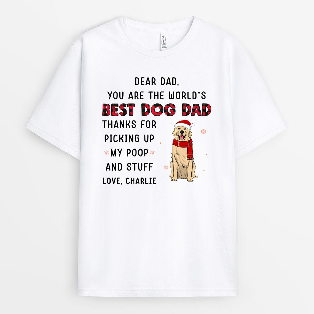 Best Dog Dad - Personalised Gifts | T-shirts for Dog Lovers