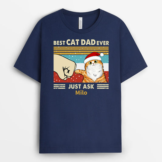 0528AUK1 Personalised T shirts Gifts Cat Cat Lovers Christmas_ff61bd35 4041 4493 808a ae05f8297988