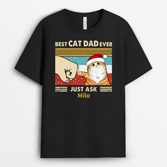 0528AUK2 Personalised T shirts Gifts Cat Cat Lovers Christmas_429bd01b a1a1 4418 b647 eb84b47a6cef