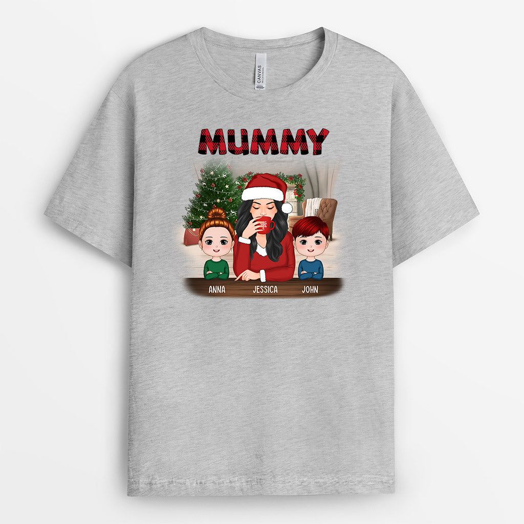 Mummy - Personalised Gifts | T-shirts for Grandma/Mum Christmas