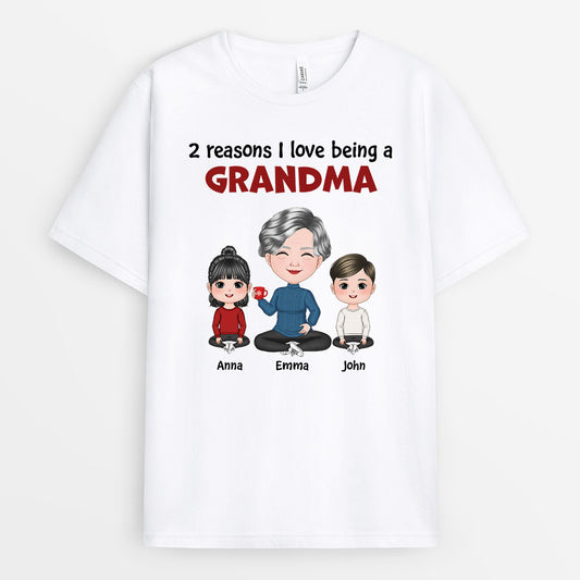 0565AUK1 Personalised T shirts Gifts Mum Grandma Mum