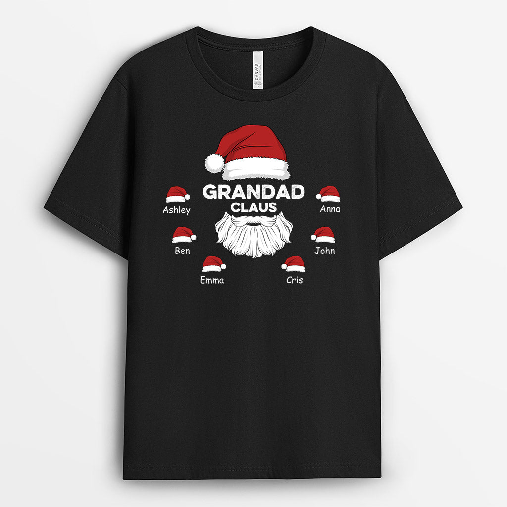 0570AUK1 Personalised Pillowss Gifts Santa Grandad Dad Christmas