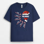 0586AUK2 Personalised T shirts Gifts Grandparents Grandma Grandad Christmas