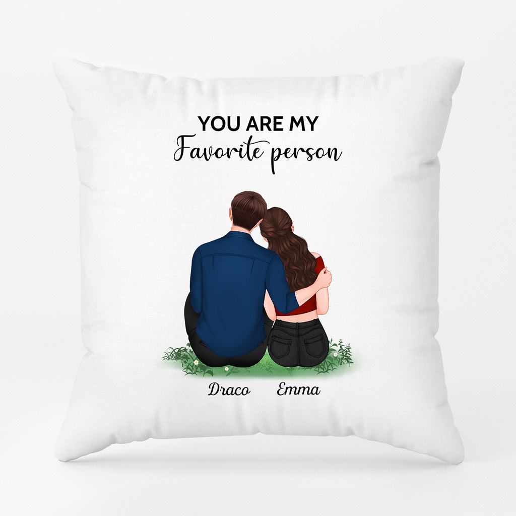 You Are My Favorite Person - Personalised Gifts | Pillow for Couples/Lovers