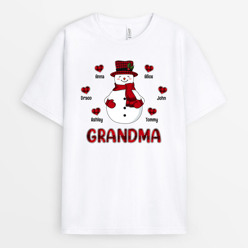 Grandma - Personalised Gifts | T-shirts for Grandma/Mum Christmas