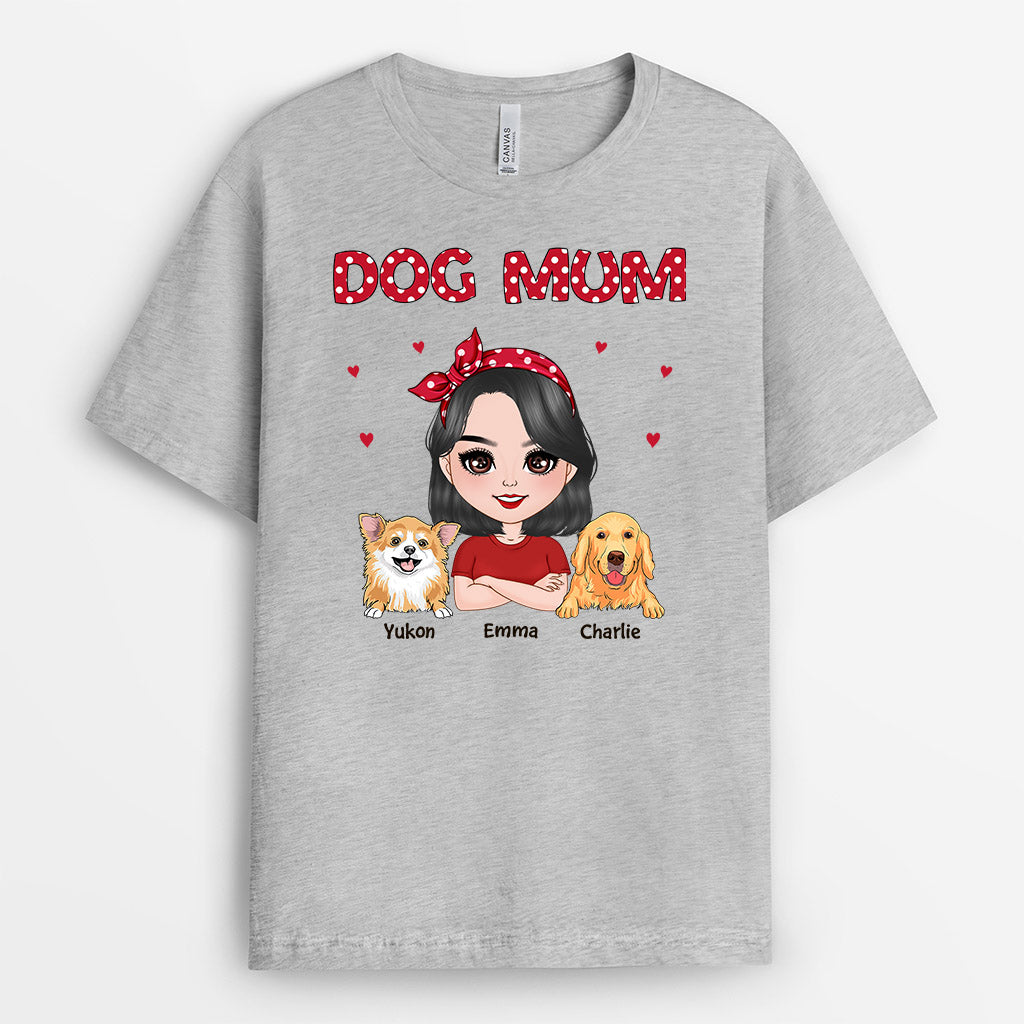 Dog Mum - Personalised Gifts | T-shirts for Dog Lovers