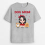 0607AUK1 Personalised T shirts Gifts Girl Dog Lovers