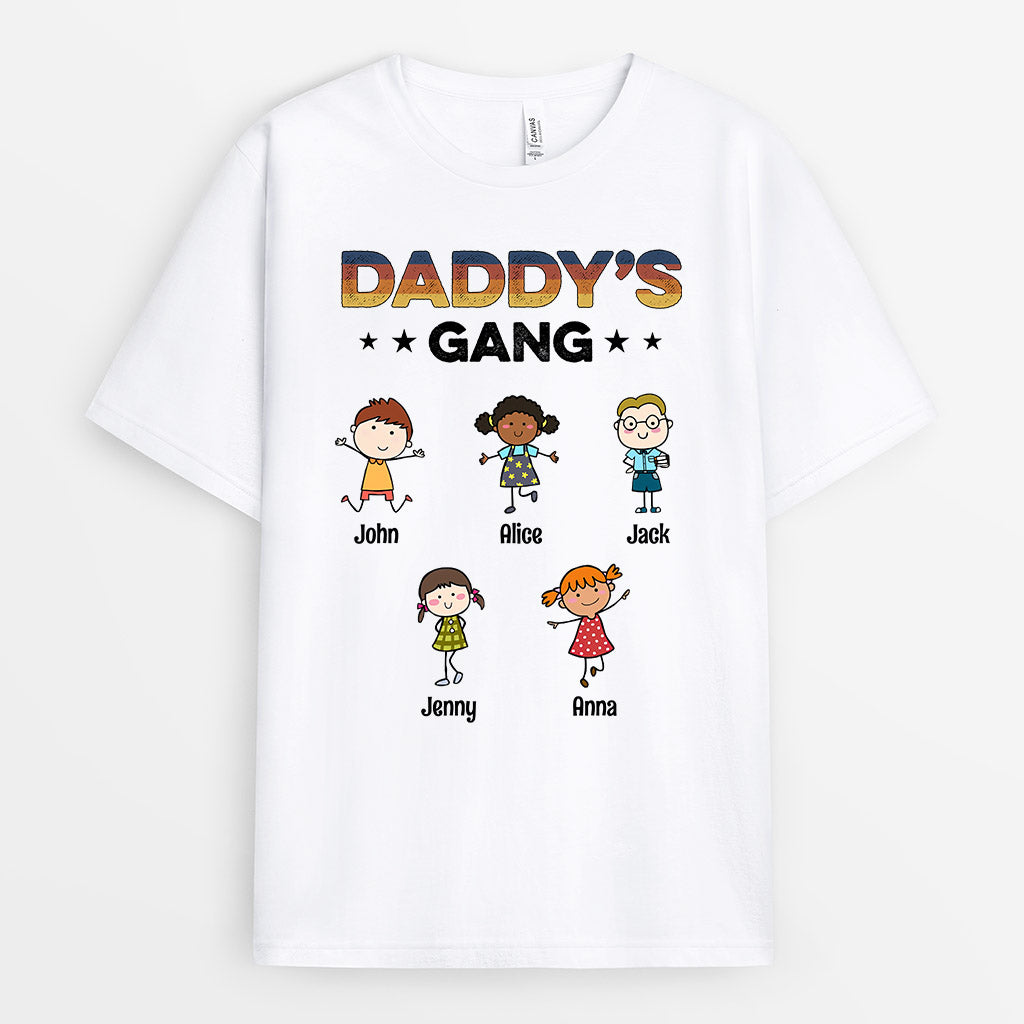 Grandad's Gang - Personalised Gifts | T-shirts for Grandad/Dad