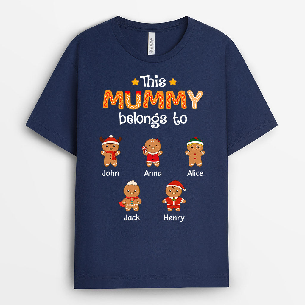 This Grandma Belongs To - Personalised Gifts | T-shirts for Grandma/Mum Christmas