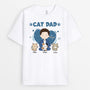 0669Auk2 Personalised T shirts Gifts Man Cat Cat Lovers