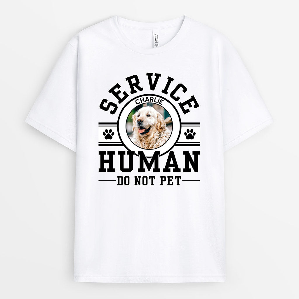 Service Human - Personalised Gifts | T-shirts for Dog Lovers