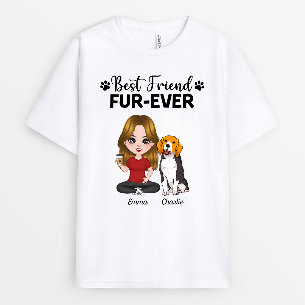 Best Friend Fur-Ever - Personalised Gifts | T-shirts for Dog Lovers