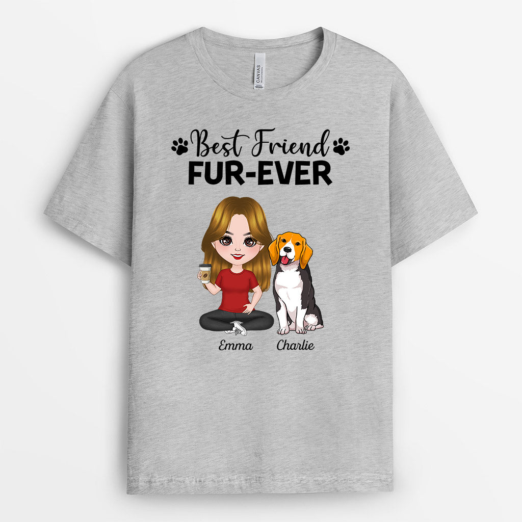 Best Friend Fur-Ever - Personalised Gifts | T-shirts for Dog Lovers