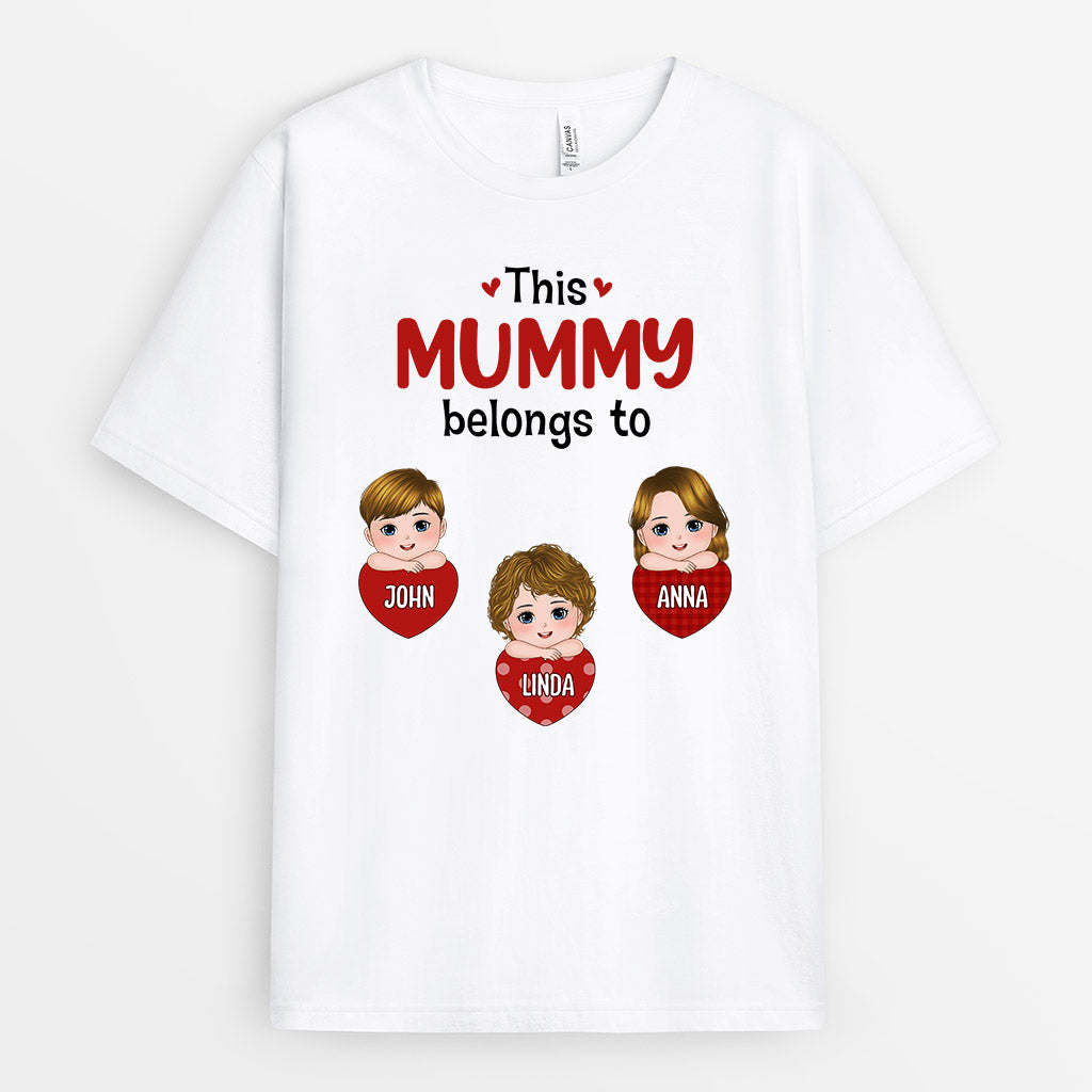 This Grandma Belongs To - Personalised Gifts | T-shirts for Grandma/Mum