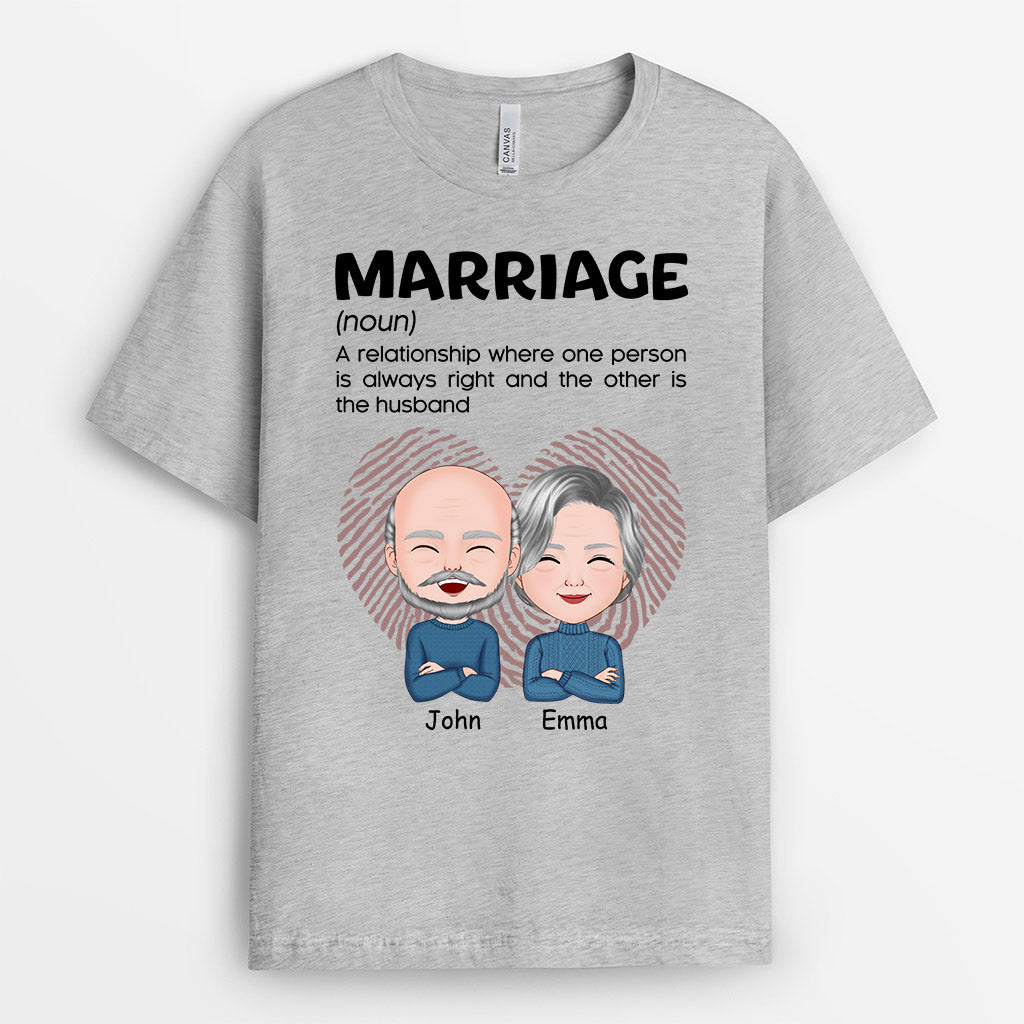 Marriage - Personalised Gifts | T-shirts for Couples/Lovers