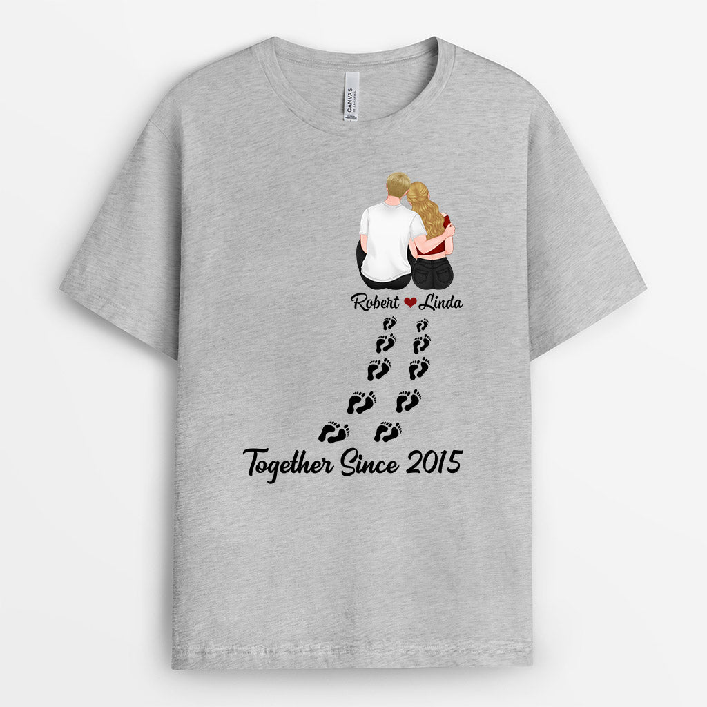 Together Since - Personalised Gifts | T-shirts for Couples/Lovers