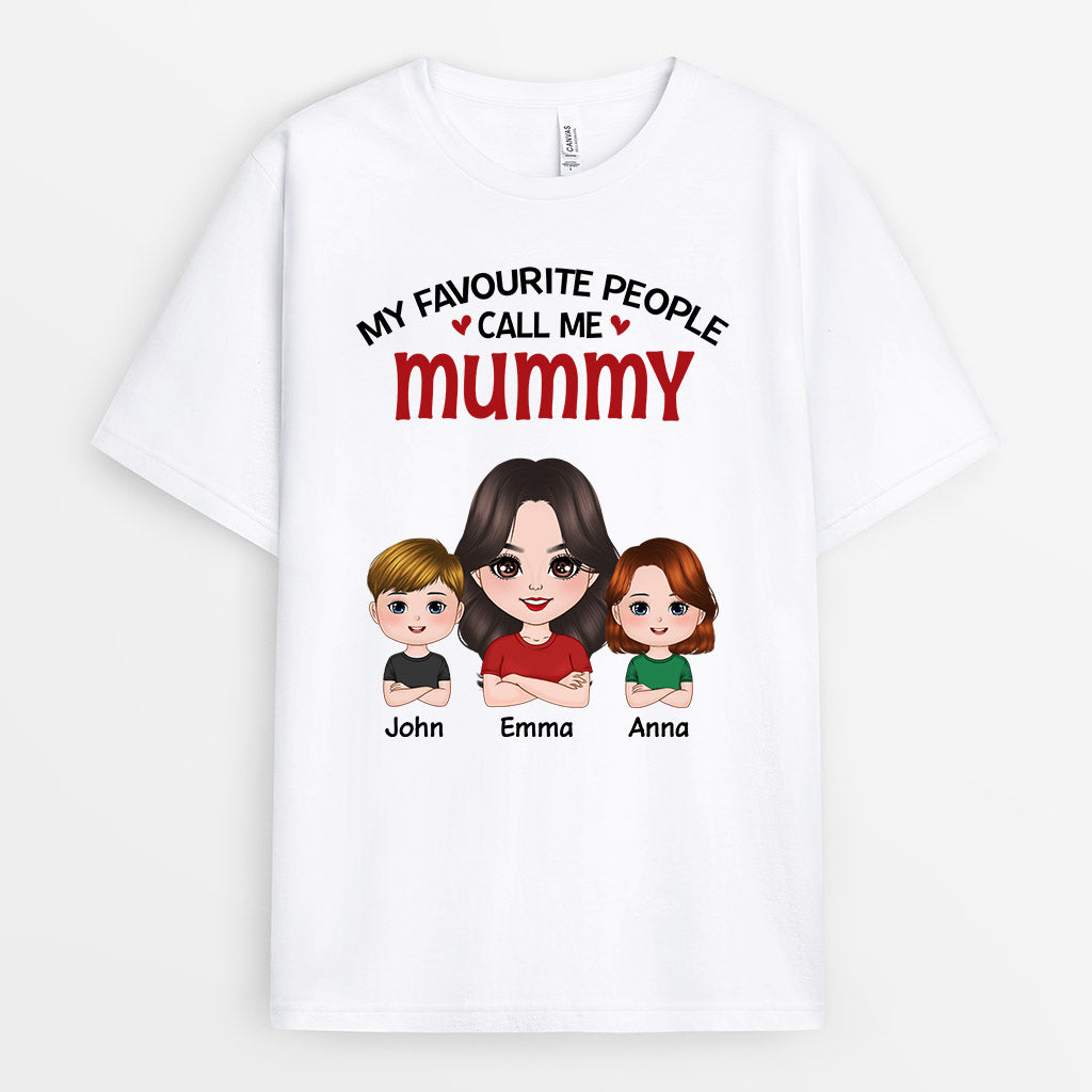 0727Auk1 Personalised T shirts Gifts Grandma Grandma Mom Mothers Day