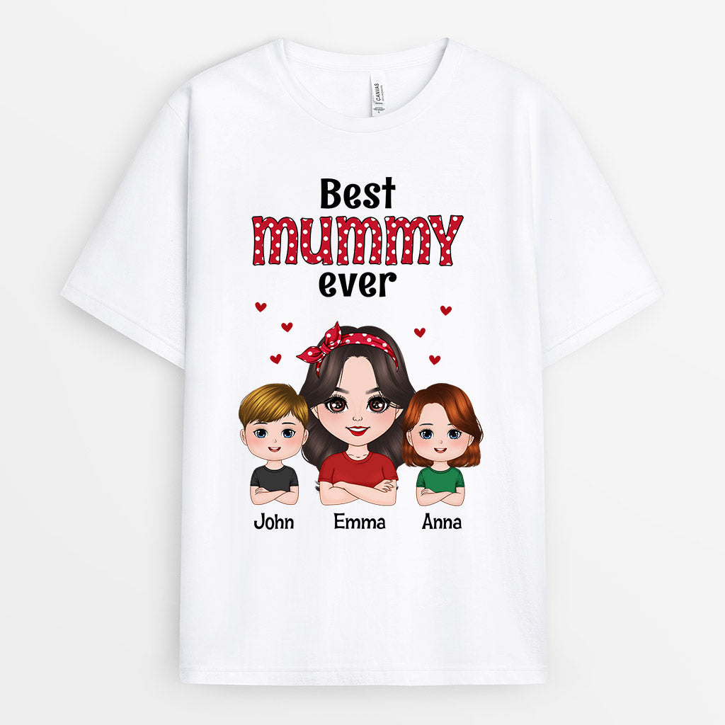 Best Grandma/Mummy Ever - Personalised Gifts | T-shirts for Grandma/Mum