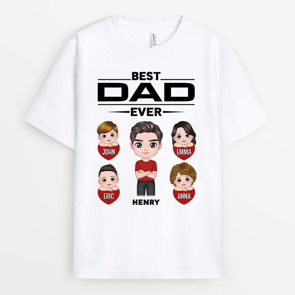 Best Grandad/Dad Ever - Personalised Gifts | T-shirts for Grandad/Dad