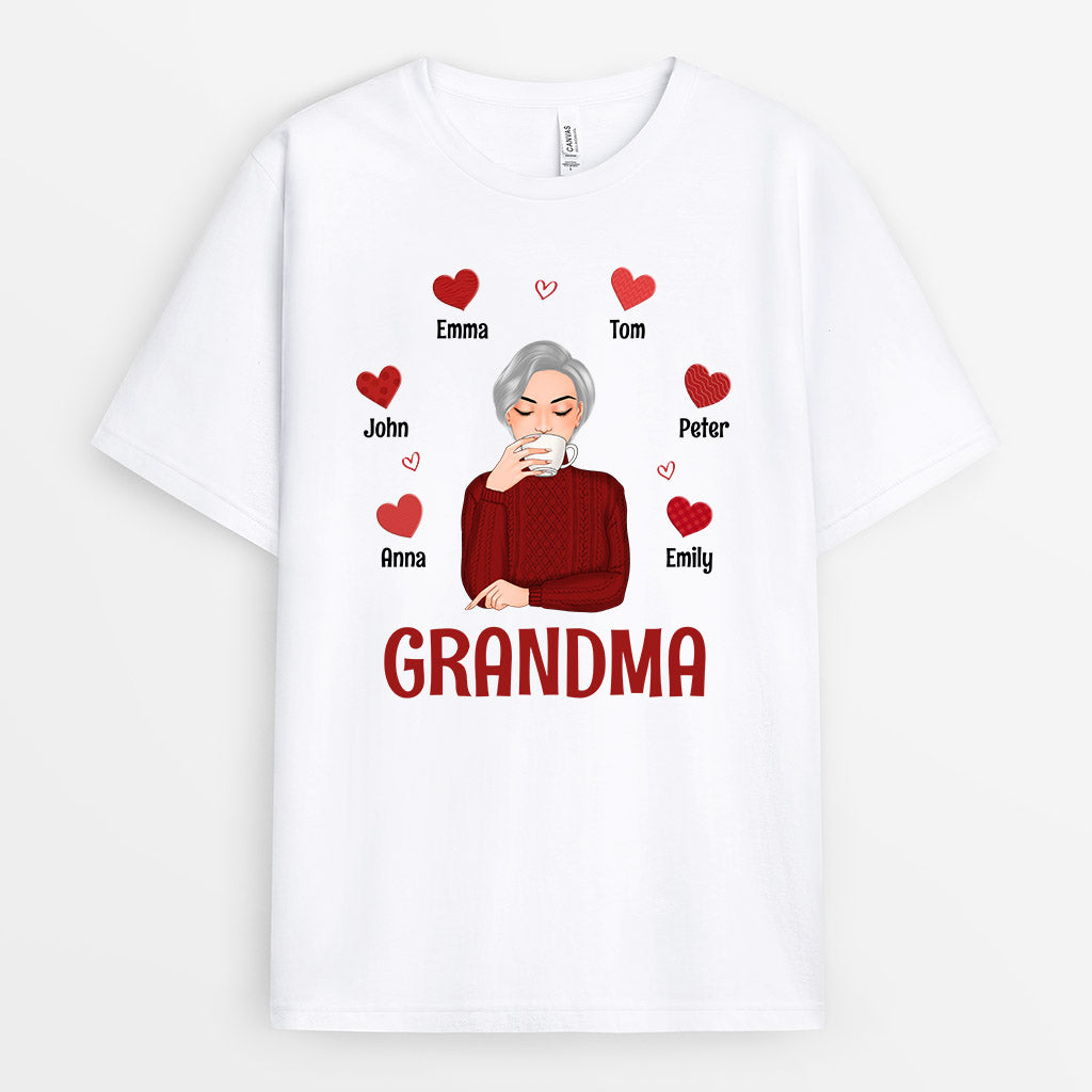 Mummy/Grandma - Personalised Gifts | T-shirts for Grandma/Mum