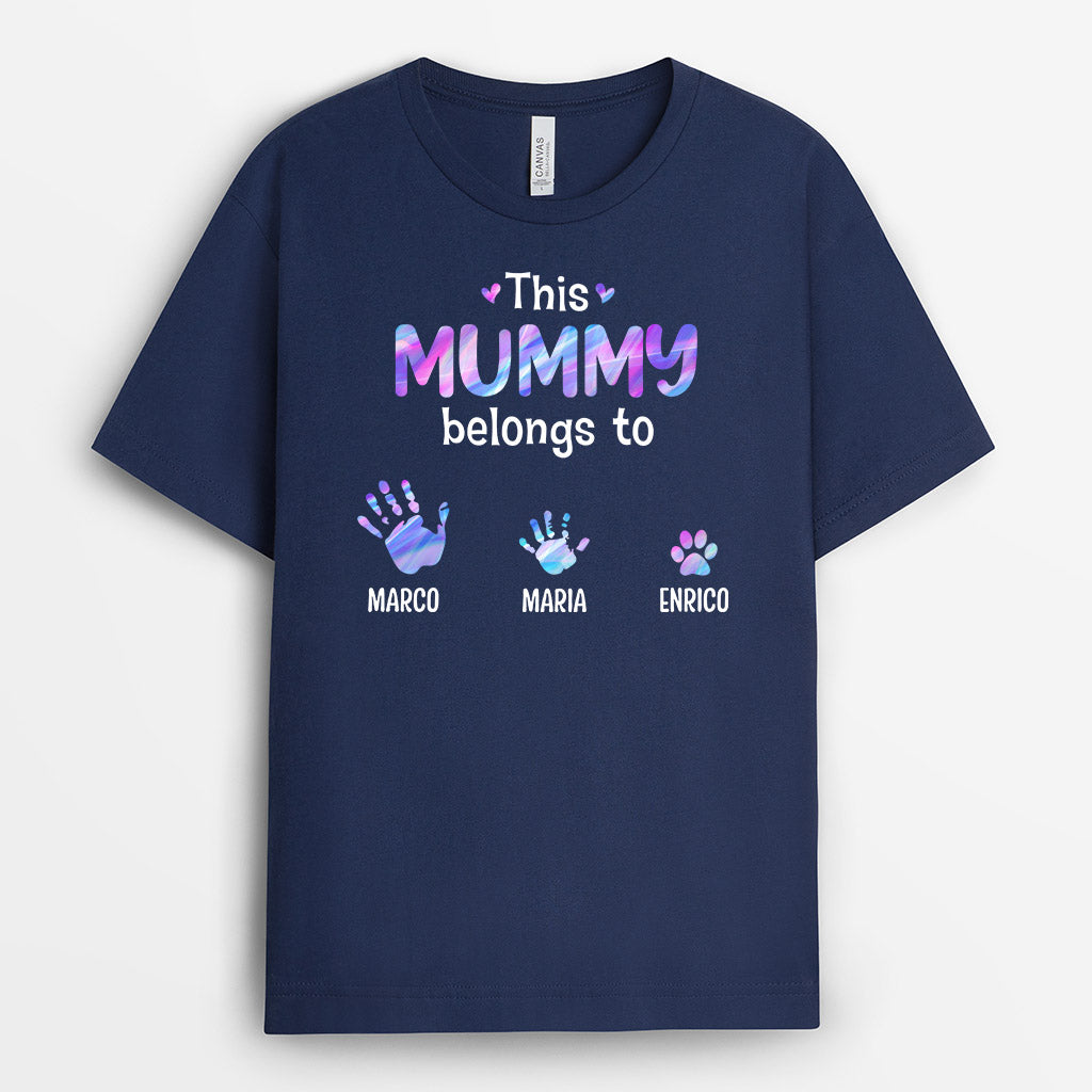 This Grandma/Mummy Belongs To - Personalised Gifts | T-shirts for Grandma/Mum