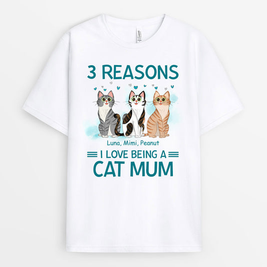 0758A290DUK1 Personalised T shirts Gifts Cat Cat Lovers