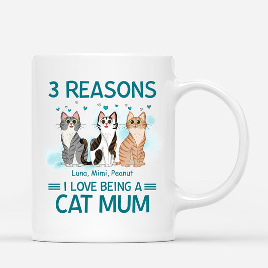 0758Muk2 Personalised Mugs Gifts Cat Cat Lovers