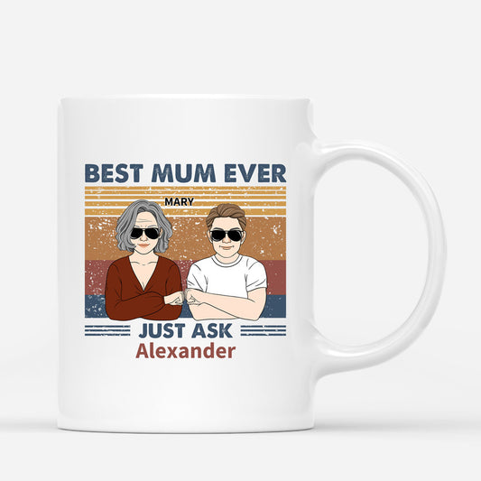 0776MUK1 Personalised Mugs Gifts Mum Grandma Mum