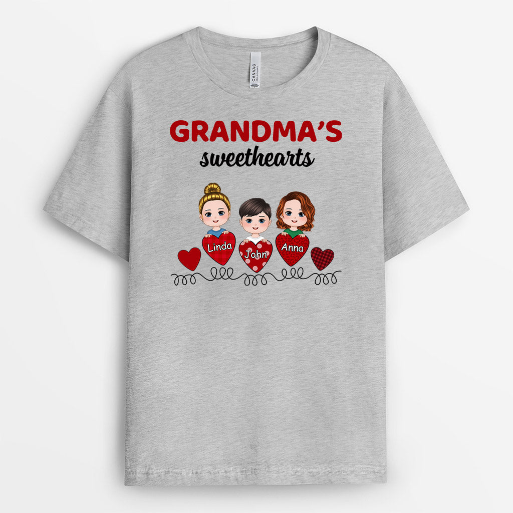 Mummy's Sweetheart - Personalised Gifts | T-shirts for Grandma/Mum